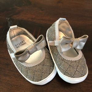 Stuart Weitzman infant  quilted shoes